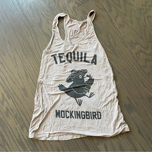 Tequila Mockingbird Super Soft Tank - Light Purple - Size Small